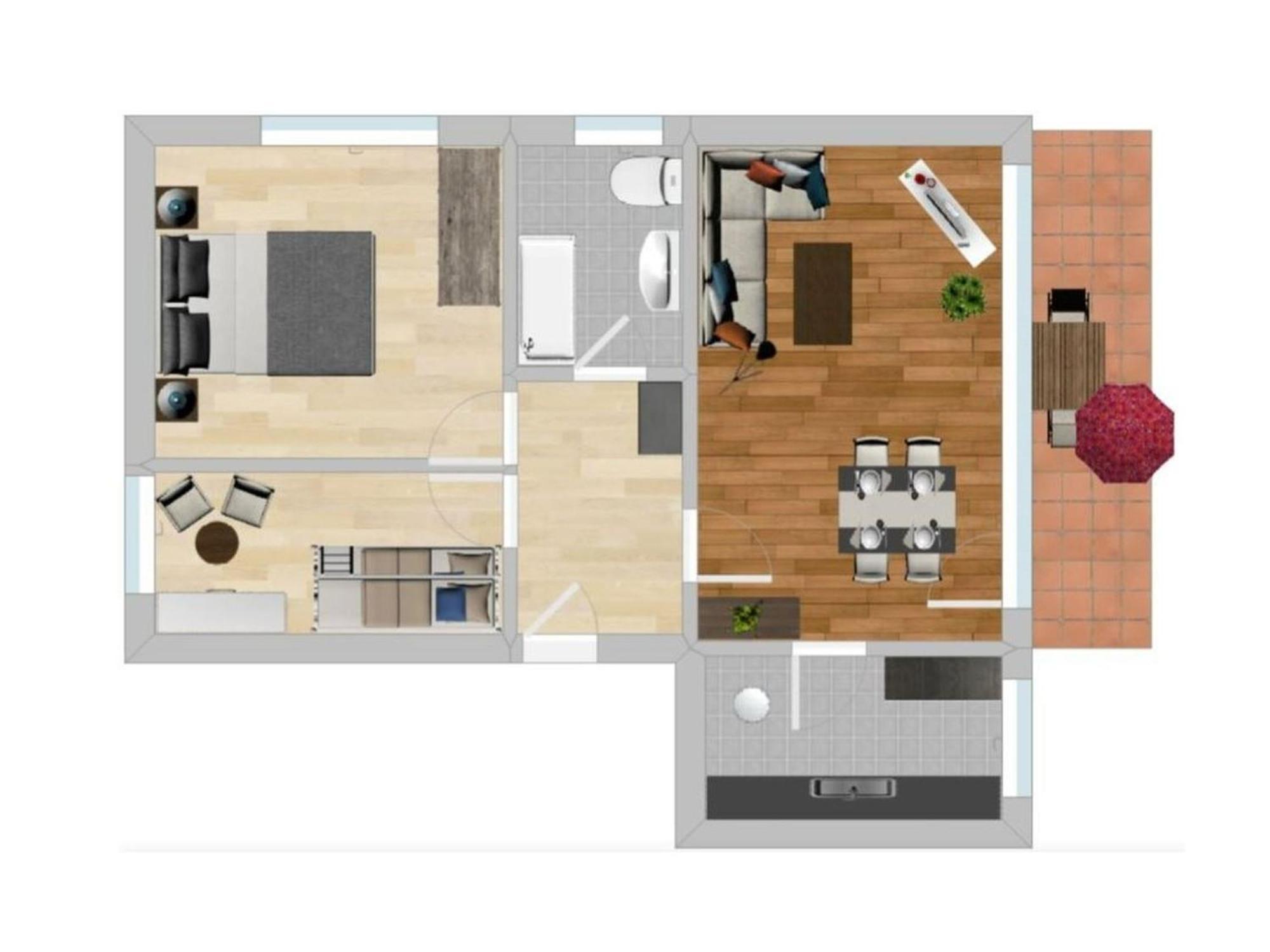 Ferienwohnung Wilde7 Seebach Kültér fotó